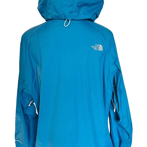 The North Face Women's Teal Hooded Rain Jacket - Picture 2 of 5